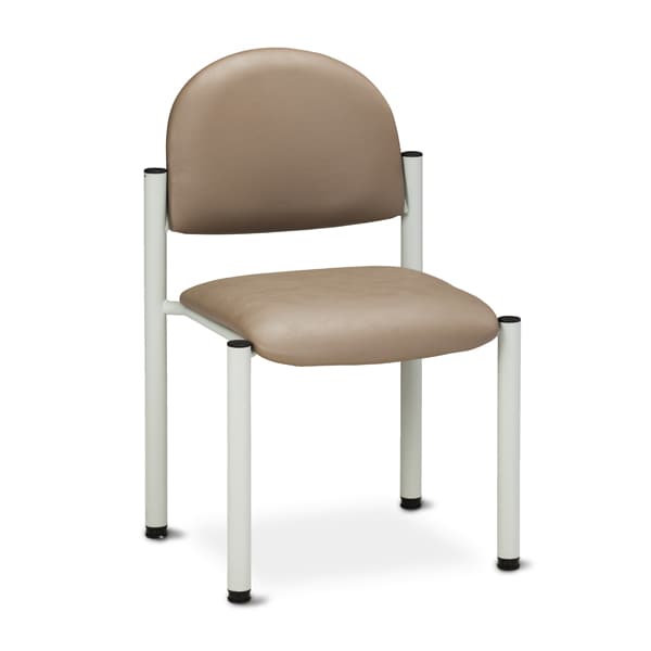 Clinton Gray Frame Chair/No Arms, Desert Tan C-40G-3DT